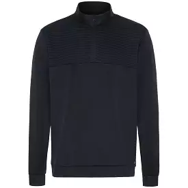 Sporte Leisure Mens Pullover 1/4 Zip Black