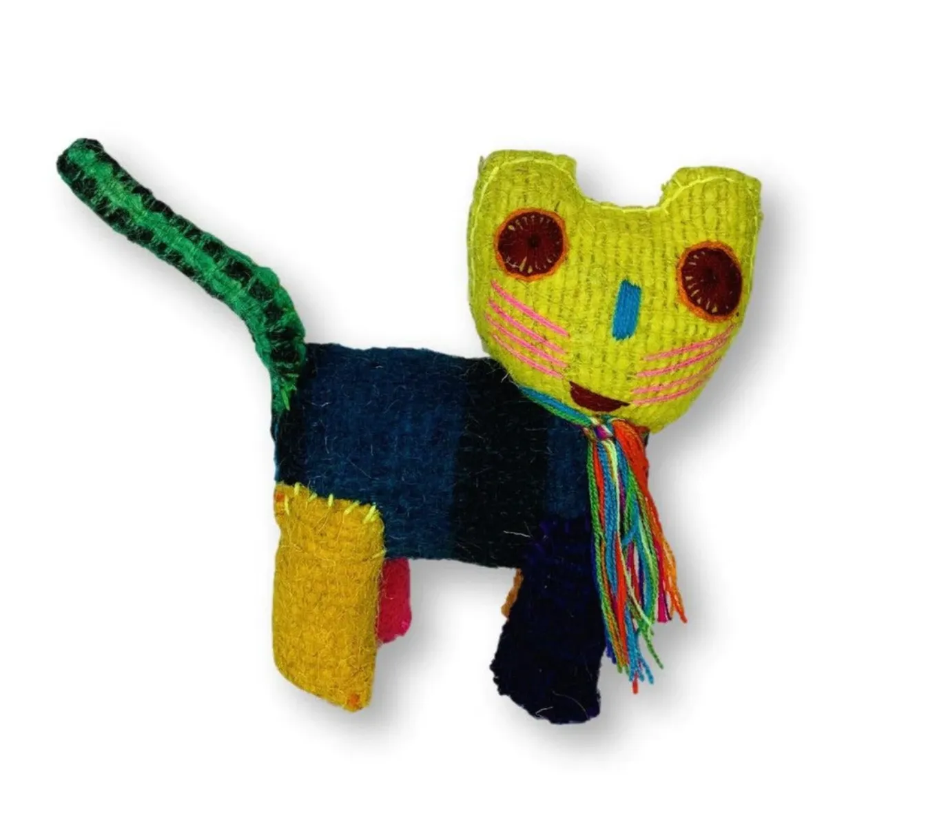 Stuffed Animal, Recycled Wool - Cat