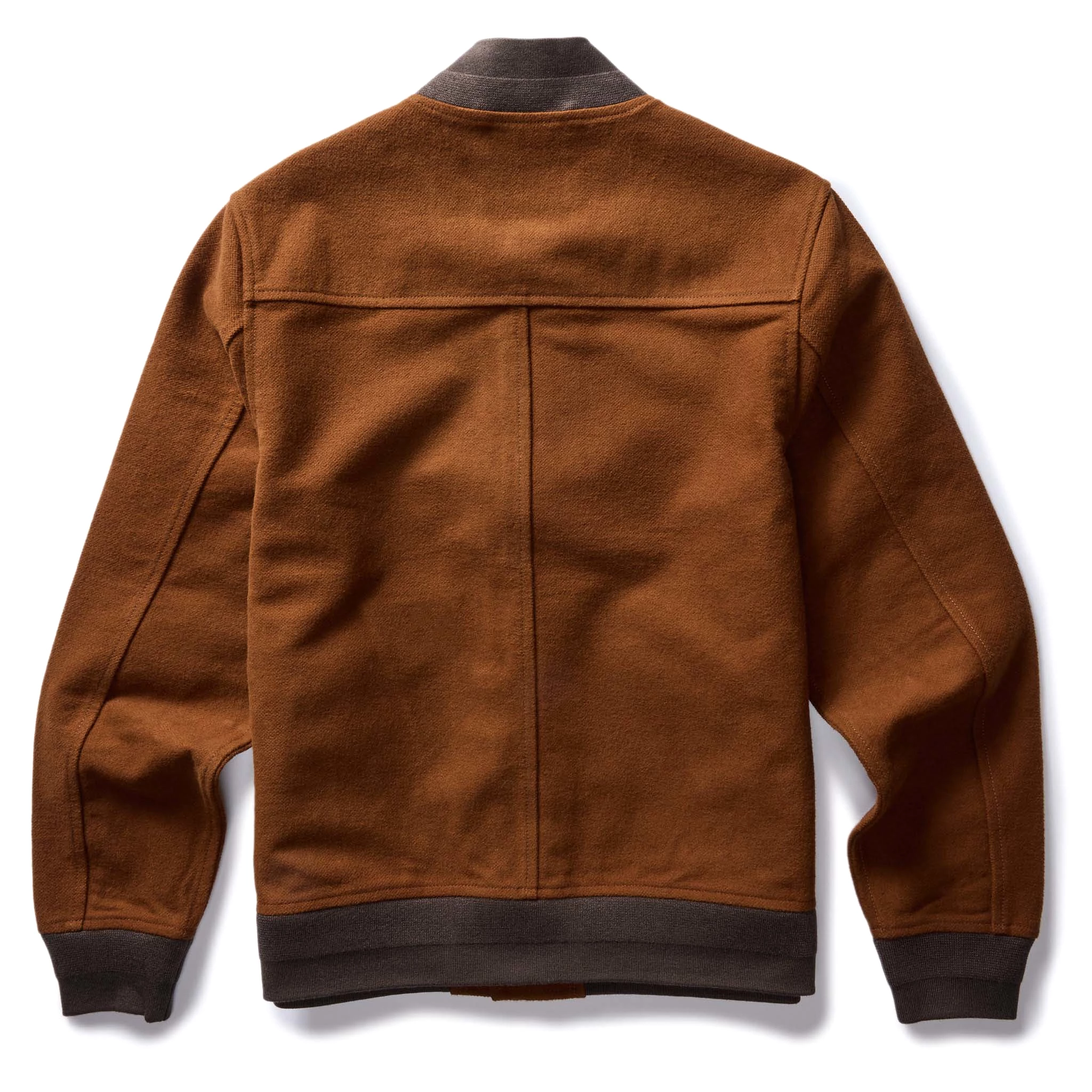 The Bomber Jacket in Tarnished Copper Moleskin