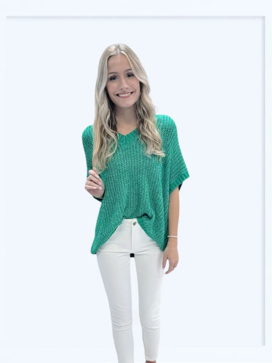 Thick Knit Boxy Top