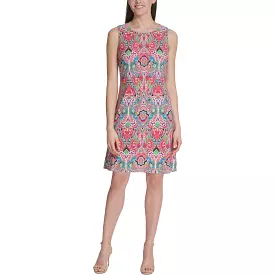 Tommy Hilfiger Womens Printed Mini Mini Dress