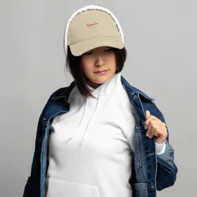 Tuji yuko Exclusive Distressed Baseball Cap