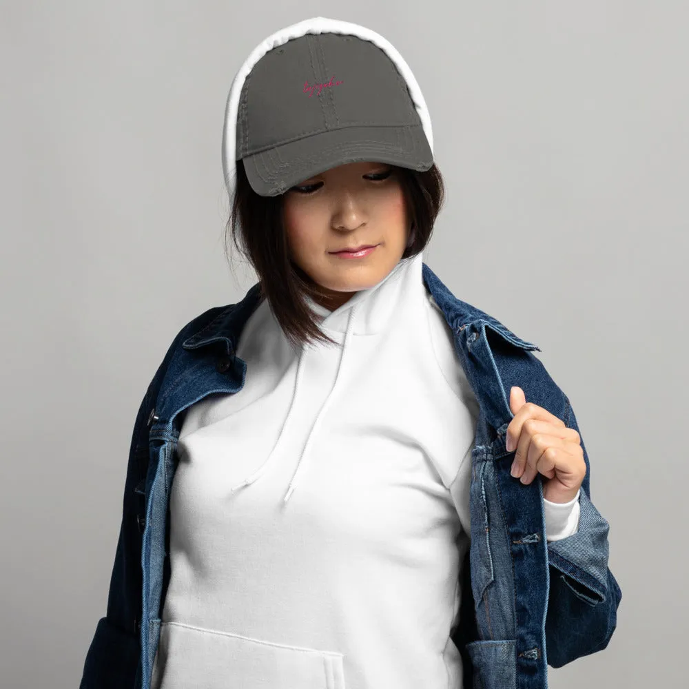 Tuji yuko Exclusive Distressed Baseball Cap