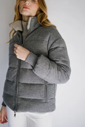 Verbier Cashmere Puffer Jacket