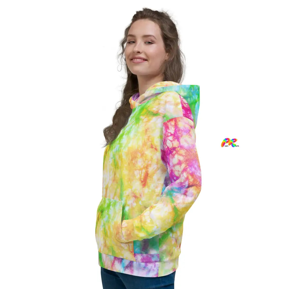 Vivid Tie-dye Unisex Hoodie