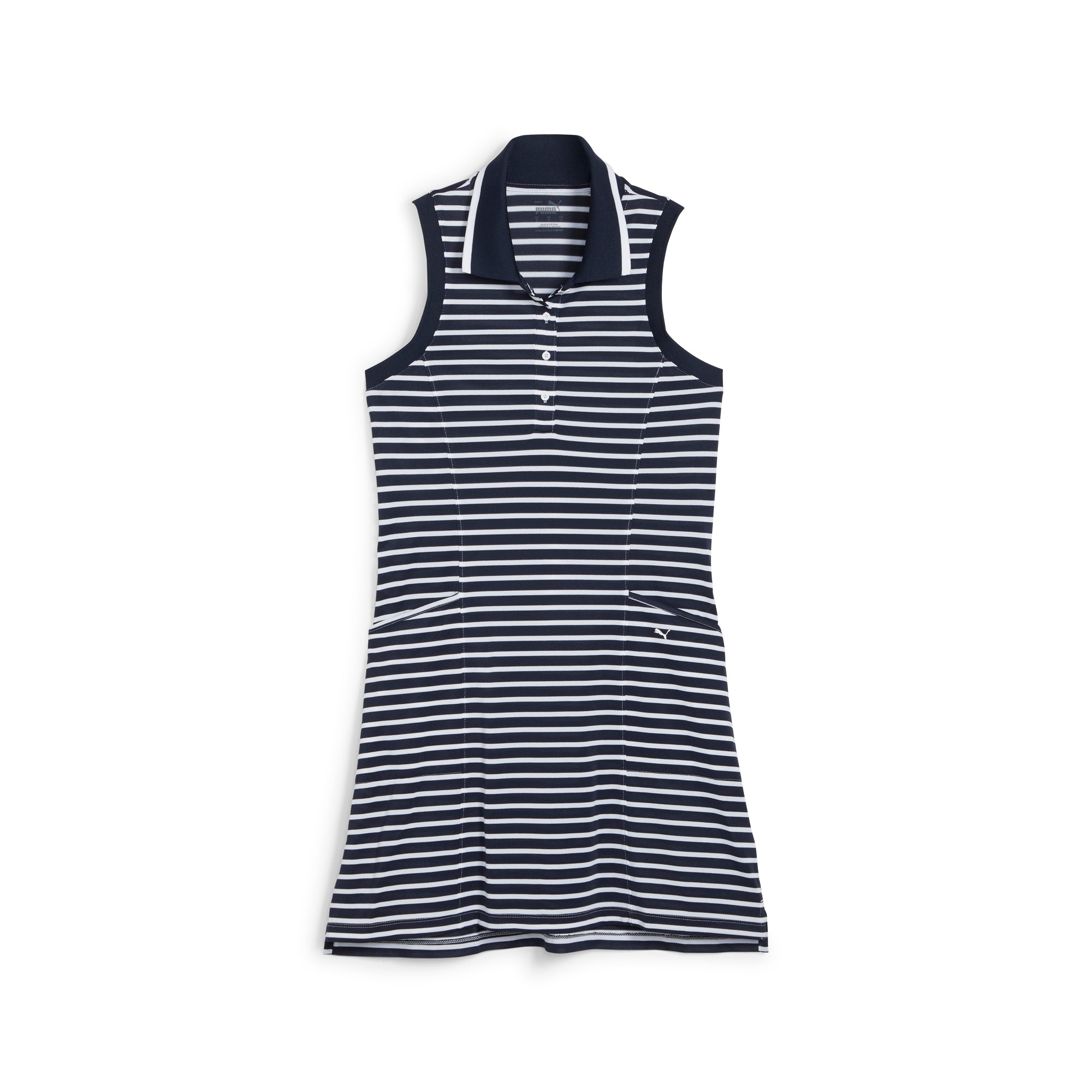 Women's Everday Stripe Pique Golf Dress