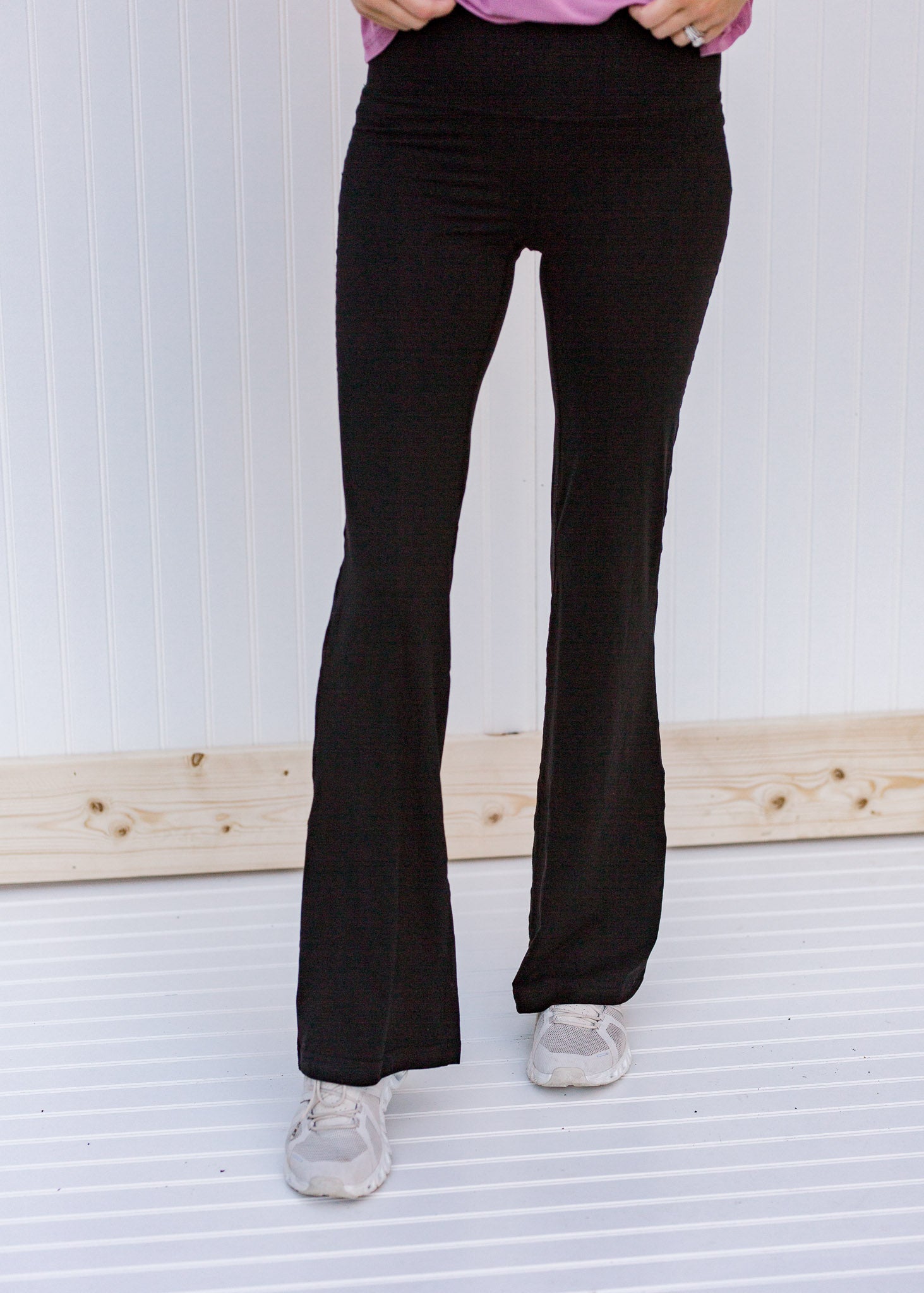 X Athleisure Black Flare Yoga Pants