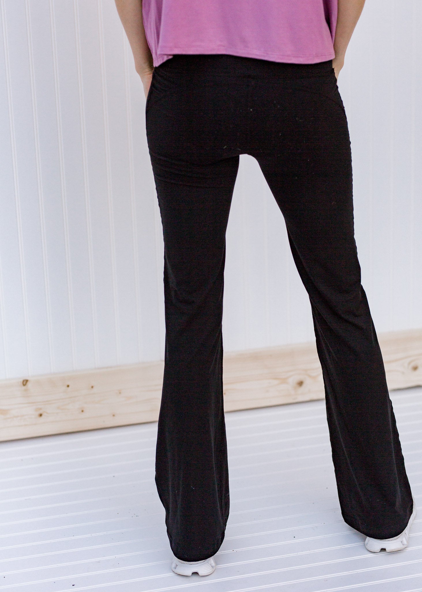 X Athleisure Black Flare Yoga Pants